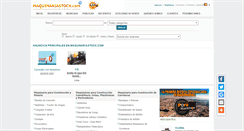 Desktop Screenshot of maquinariastock.com